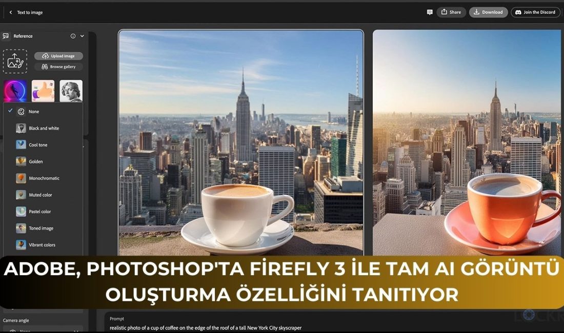 Adobe, Photoshop’ta Firefly 3 ile Tam AI Görüntü Oluşturma Özelliğini Tanıtıyor